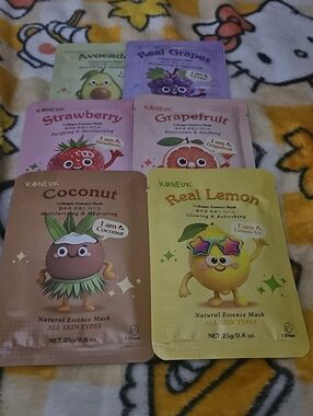 Real Lemon Brightening Sheet Mask – Yellow